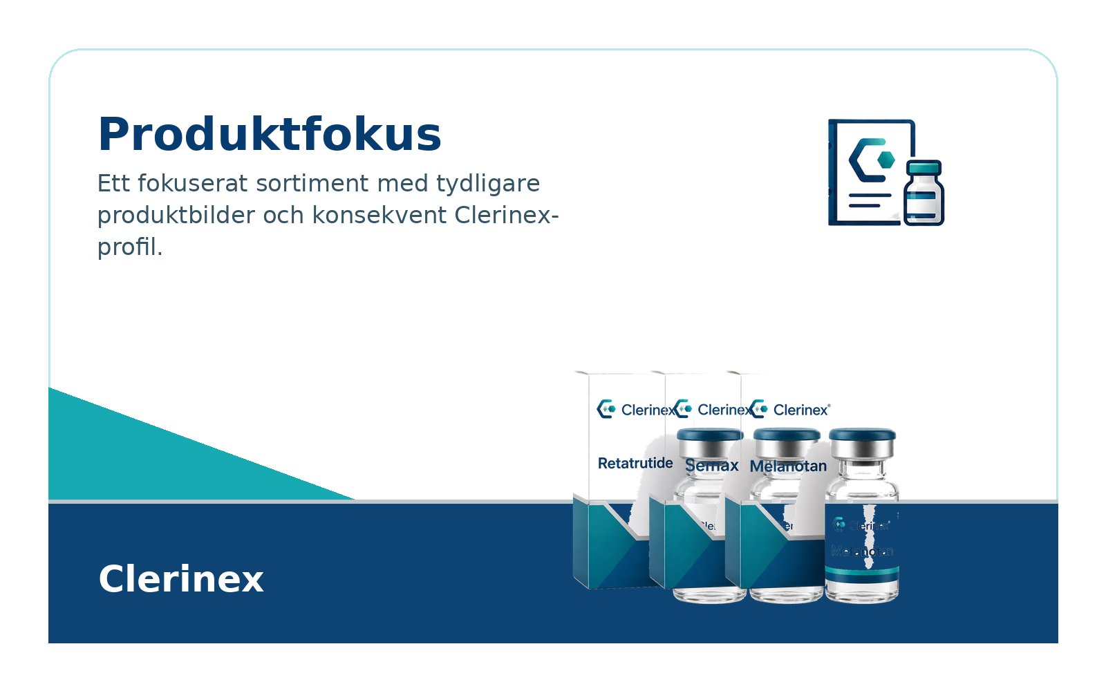 Produktfokus: Retatrutide, Semax och Melatonin